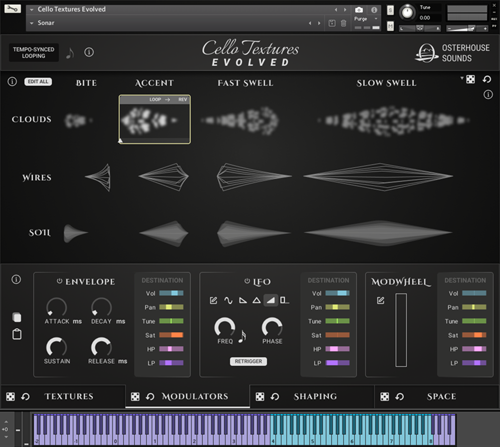 Cello Textures Evolved