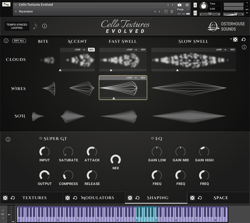 Cello Textures Evolved