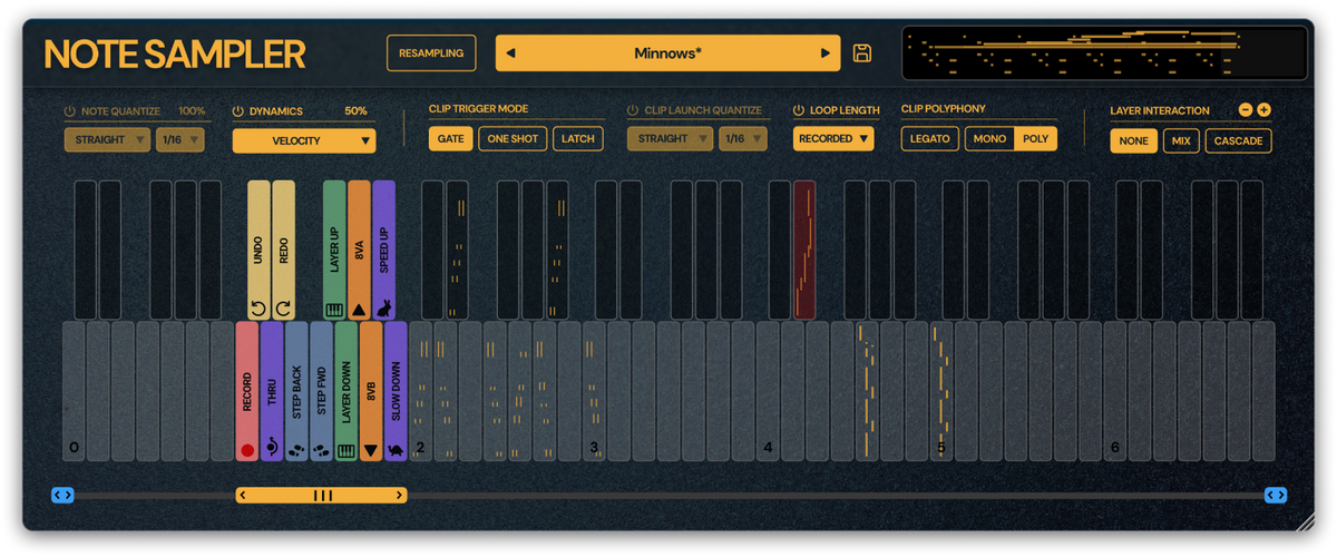 Note Sampler