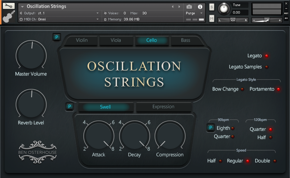 Oscillation Strings