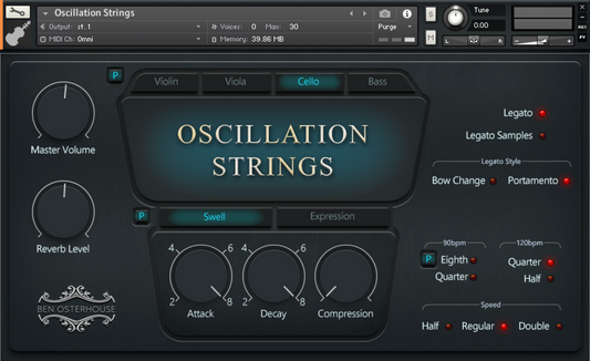 Oscillation Strings
