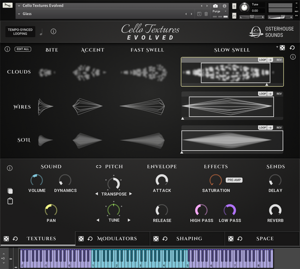 Cello Textures Evolved – Osterhouse Sounds